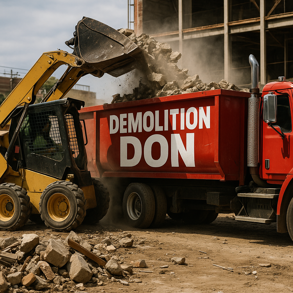 24/7 Debris Hauling & Junk Removal by Demolition Don