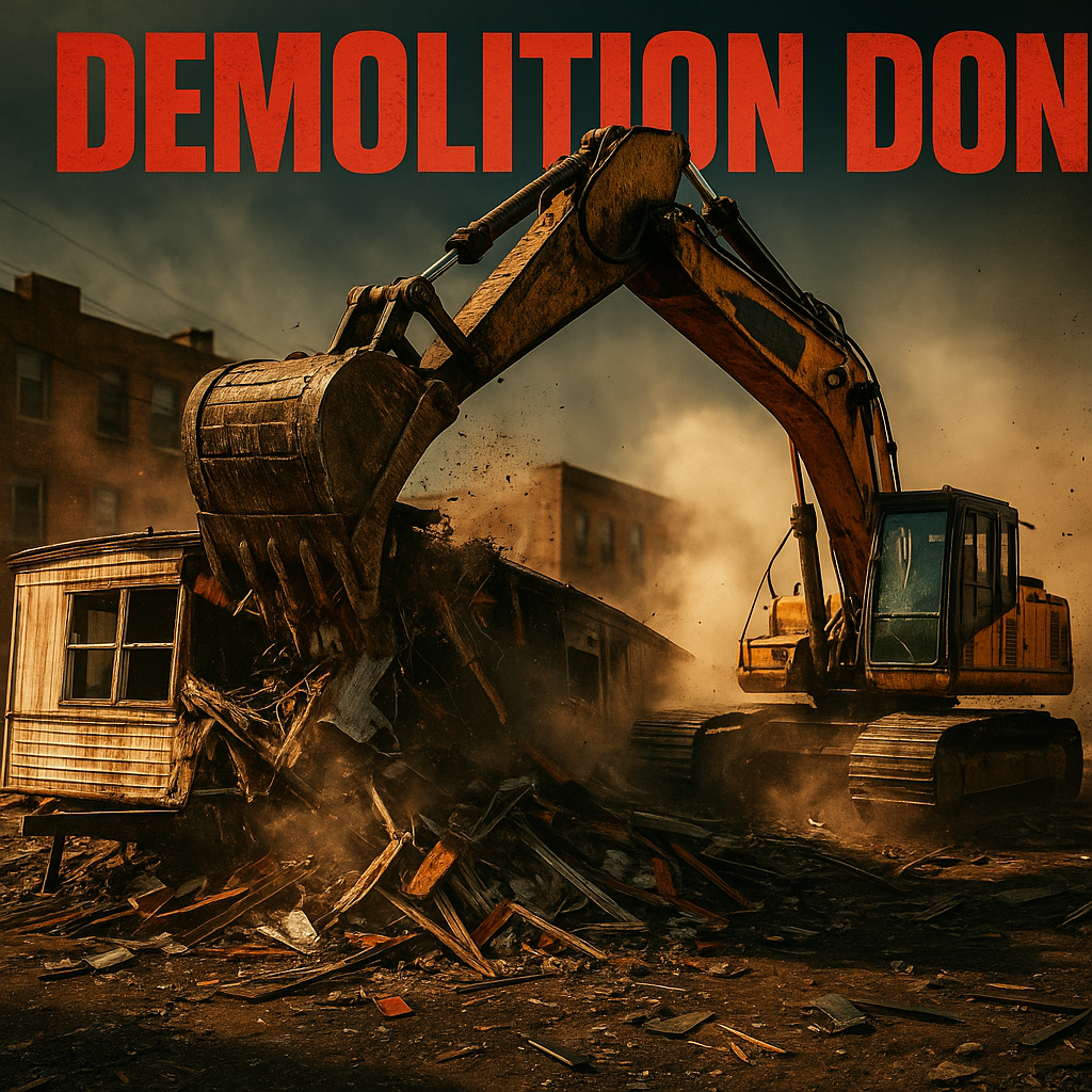 Mobile Home & Trailer Demolition Amazing Experts | 24/7 Hour Demolition Don