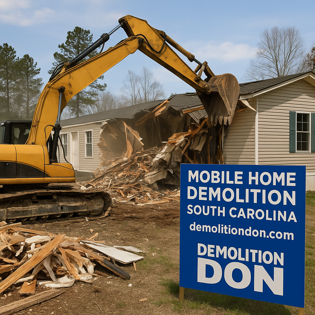 Mobile Home Demolition South Carolina